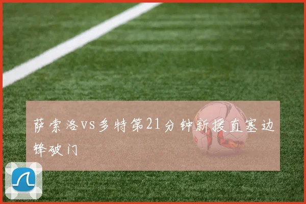 萨索洛vs多特第21分钟新援直塞边锋破门